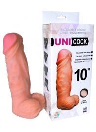 Фаллическая насадка Харнесс UNICOCK 10  - 25 см. - LOVETOY (А-Полимер) - купить с доставкой в Вологде