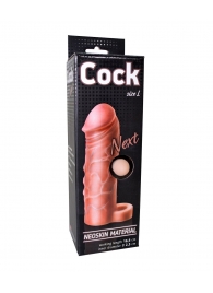Фаллоудлинитель с кольцом COCK size L - 16,5 см. - LOVETOY (А-Полимер) - в Вологде купить с доставкой