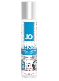 Возбуждающий лубрикант на водной основе JO Personal Lubricant H2O Warming - 30 мл. - System JO - купить с доставкой в Вологде