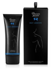 Возбуждающий крем для мужчин Nuit Ardente Creme Performante Plaisirs Secrets - 60 мл. - Plaisir Secret - купить с доставкой в Вологде