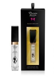 Стимулирующий блеск для губ Baiser Brulant Gloss Plaisirs Secrets - 7 мл. - Plaisir Secret - купить с доставкой в Вологде