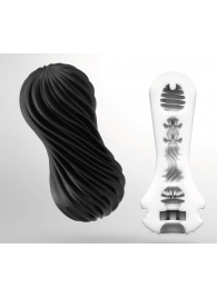Мастурбатор FLEX Rocky Black с плотным рельефом - Tenga - в Вологде купить с доставкой