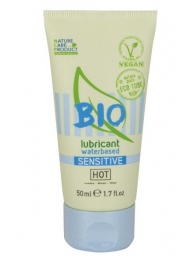 Органический лубрикант для чувствительной кожи Bio Sensitive - 50 мл. - HOT - купить с доставкой в Вологде
