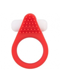 Красное эрекционное кольцо LIT-UP SILICONE STIMU RING 1 RED - Dream Toys - в Вологде купить с доставкой