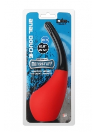 Анальный душ MENZSTUFF 310ML ANAL DOUCHE RED/BLACK - Dream Toys - купить с доставкой в Вологде
