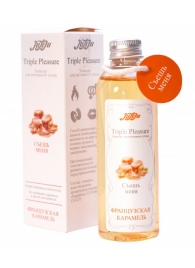 Эликсир Triple Pleasure  Французская карамель  - 130 гр. - JULEJU - купить с доставкой в Вологде