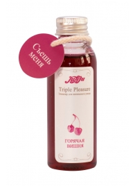 Эликсир Triple Pleasure  Горячая вишня  - 65 гр. - JULEJU - купить с доставкой в Вологде