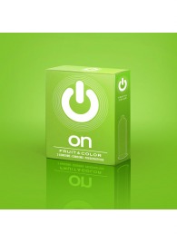 Цветные ароматизированные презервативы ON) Fruit   Color - 3 шт. - ON) - купить с доставкой в Вологде