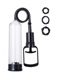 Вакуумная помпа A-toys с уплотнителем и эрекционными кольцами - A-toys - в Вологде купить с доставкой