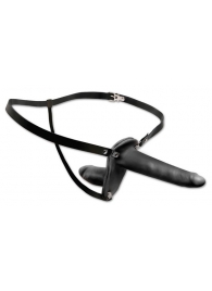 Женский страпон с вагинальной пробкой Double Penetrix Strap-on - 15 см. - Pipedream - купить с доставкой в Вологде