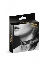 Узенький ошейник из полиуретана с кольцом - Bijoux Pour Toi - купить с доставкой в Вологде