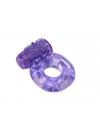 Фиолетовое эрекционное кольцо с вибрацией Rings Axle-pin - Lola Games - в Вологде купить с доставкой