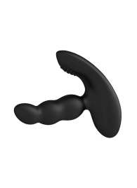 Черный силиконовый стимулятор простаты Levett Nitoc с пультом ДУ - Levett - в Вологде купить с доставкой