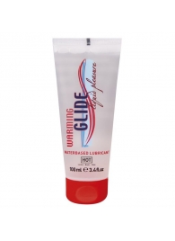 Согревающая интимная смазка на водной основе Warming Glide - 100 мл. - HOT - купить с доставкой в Вологде