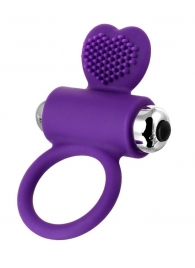 Фиолетовое виброкольцо с ресничками JOS PERY - JOS - в Вологде купить с доставкой