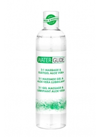Гель-смазка 2-в-1 MASSAGE   LUBRICANT ALOE VERA - 300 мл. - Waterglide - купить с доставкой в Вологде