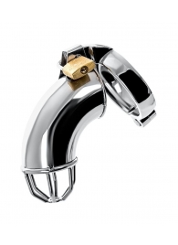 Серебристый мужской пояс верности TOYFA Metal - ToyFa - купить с доставкой в Вологде