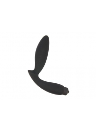 Чёрный вибростимулятор простаты Sex Expert Vibe Pleasure - Sex Expert - в Вологде купить с доставкой