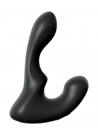 Черный анальный вибростимулятор P-Spot Milker - 14 см. - Pipedream - в Вологде купить с доставкой