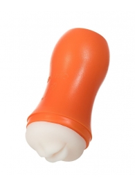 Мастурбатор-ротик A-Toys в оранжевой колбе - A-toys - в Вологде купить с доставкой