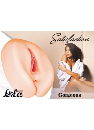Мастурбатор с 2 тоннелями Satisfaction Gorgeous - Lola Games - в Вологде купить с доставкой