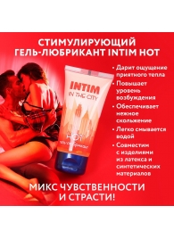 Стимулирующий гель-лубрикант Intim Hot - 60 гр. - Биоритм - купить с доставкой в Вологде