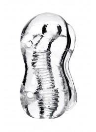 Прозрачный мастурбатор Lingam Indira - ToyFa - в Вологде купить с доставкой