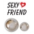 Серебристые вагинальные шарики Sexy Friend без шнурка - 1137