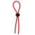 Красное эрекционное лассо с одной бусинкой-утяжкой STRETCHY THICK LASSO - Dream Toys - в Вологде купить с доставкой