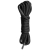 Черная веревка для бондажа Easytoys Bondage Rope - 5 м. - Easy toys - купить с доставкой в Вологде