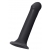 Черный фаллос на присоске Silicone Bendable Dildo L - 19 см. - Strap-on-me - купить с доставкой в Вологде