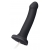 Черный фаллос с имитацией эякуляции Silicon Cum Dildo L - 19,6 см. - Strap-on-me - купить с доставкой в Вологде