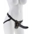Чёрный с золотом женский страпон Designer Strap-On - Pipedream - купить с доставкой в Вологде