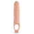 Телесный реалистичный фаллоудлинитель 9 Inch Silicone Cock Sheath Penis Extender - 22,86 см. - Blush Novelties - в Вологде купить с доставкой