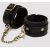 Черные оковы на ноги Bound to You Faux Leather Ankle Cuffs - Fifty Shades of Grey - купить с доставкой в Вологде