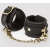 Черные наручники Bound to You Faux Leather Wrist Cuffs - Fifty Shades of Grey - купить с доставкой в Вологде