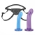 Страпон унисекс Beginners Strap-On с 2 насадками - 15 и 13 см. - Lux Fetish - купить с доставкой в Вологде
