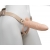 Телесный фаллопротез MEN STYLE с анальным стимулятором - 17,5 см. - LOVETOY (А-Полимер) - купить с доставкой в Вологде