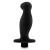 Черный анальный вибромассажёр Silicone Vibrating Prostate Massager 02 - 10,8 см. - Blush Novelties - в Вологде купить с доставкой