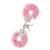 Металлические наручники с розовой меховой опушкой METAL HANDCUFF WITH PLUSH PINK - Dream Toys - купить с доставкой в Вологде