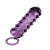 Закрытая фиолетовая насадка с пупырышками SAMURAI PENIS SLEEVE PURPLE - 14,5 см. - NMC - в Вологде купить с доставкой