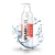 Возбуждающий гель-лубрикант SPLASHGLIDE HOT STIMULATIVE - 250 мл. - Splashglide - купить с доставкой в Вологде