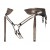 Бронзовый пояс для насадок Desirous Harness - Strap-on-me - купить с доставкой в Вологде