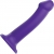 Фиолетовый фаллоимитатор-насадка Strap-On-Me Dildo Dual Density size L - 19 см. - Strap-on-me - купить с доставкой в Вологде