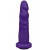 Фиолетовая реалистичная насадка-плаг - 16,2 см. - LOVETOY (А-Полимер) - купить с доставкой в Вологде