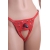 Красные трусики со штырьком - Sitabella - купить с доставкой в Вологде