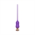 Фиолетовый тонкий стимулятор Nipple Vibrator - 23 см. - I-MOON - купить с доставкой в Вологде