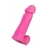 Розовая свеча в форме пениса - 13 см. - Pecado - купить с доставкой в Вологде