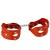 Красные наручники «Цезарь» - Sitabella - купить с доставкой в Вологде