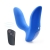 Синий вибромассажер простаты 3,5’’ Remote Control Curve P-spot Massager - 12 см. - Erokay - в Вологде купить с доставкой